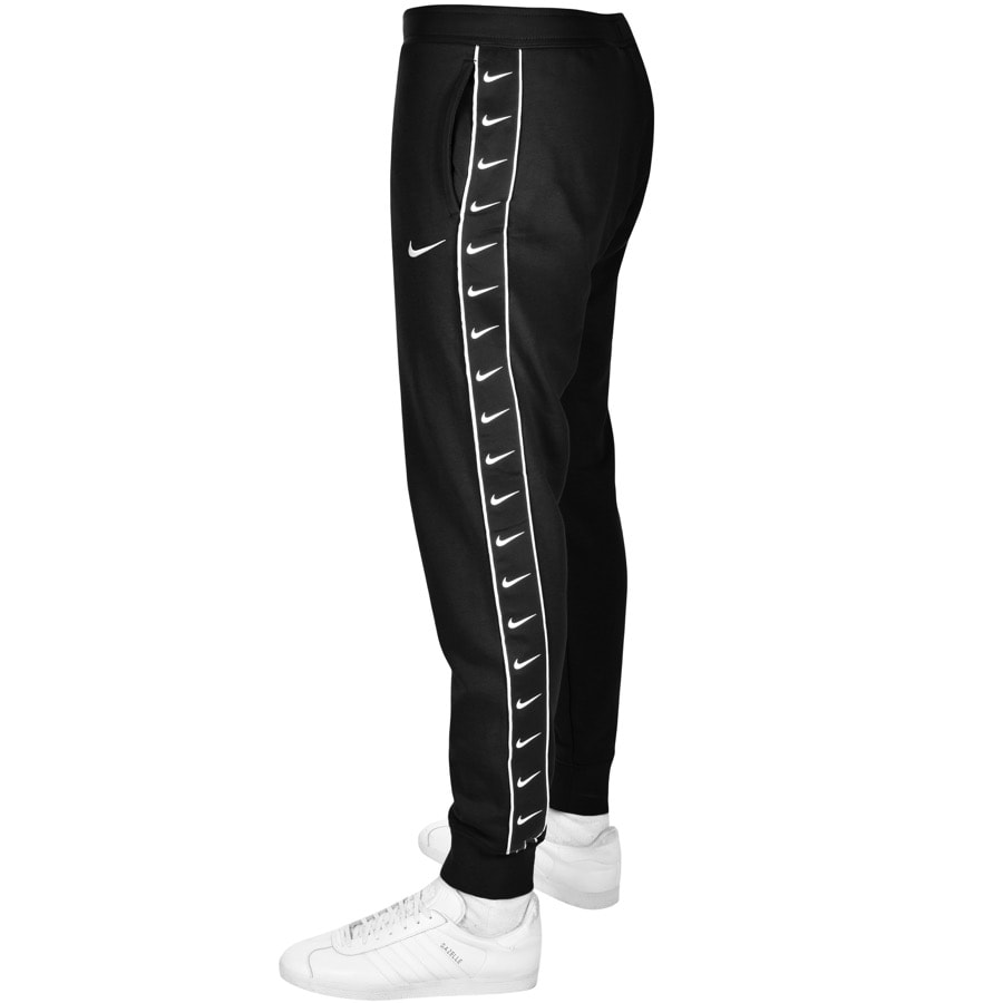 Alternative Image for ProductNike Swoosh Jogging Bottoms Black3